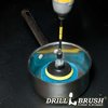 Drillbrush Kitchen Accessories - Cleaning Supplies - Drill Brush - Spin Scrubber P4-6B-3V-5X-QC-DB